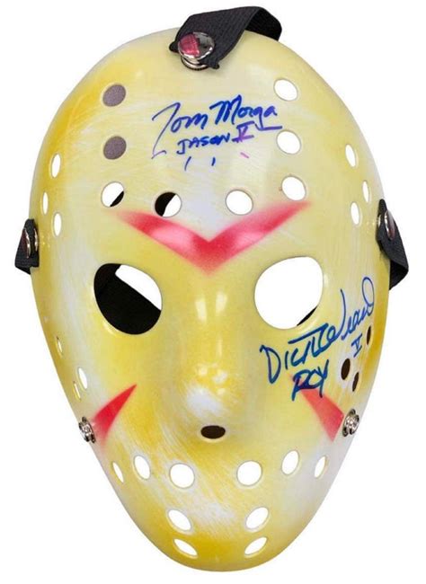 Tom Morga/Dick Wieand Autographed Jason Voorhees Mask – Icon Autographs