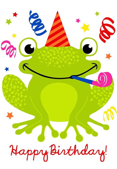 Cute Happy Birthday Frog Pictures, Photos, and Images for Facebook, Tumblr, Pinterest, and Twitter