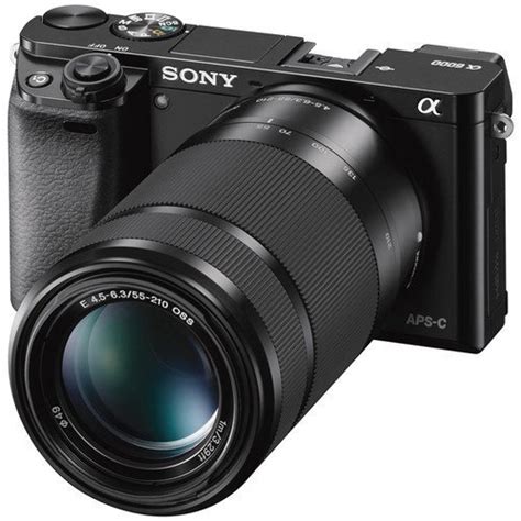 Sony A6000 + 16-50 mm + 55-210 mm Lens Aynasız Fotoğraf Makinesi - incehesap.com