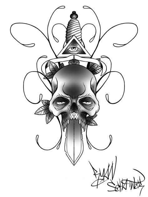 Snake Skull Drawing at GetDrawings | Free download