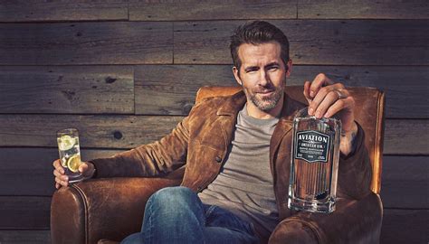 Ryan Reynolds Stands Behind Aviation Gin