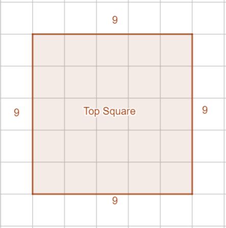 Calculate the surface area of the truncated square-based pyr | Quizlet