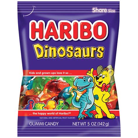 Haribo Dinosaurs Gummi Candy - Shop Candy at H-E-B