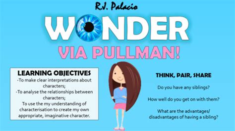 Wonder - Via Pullman! | Teaching Resources