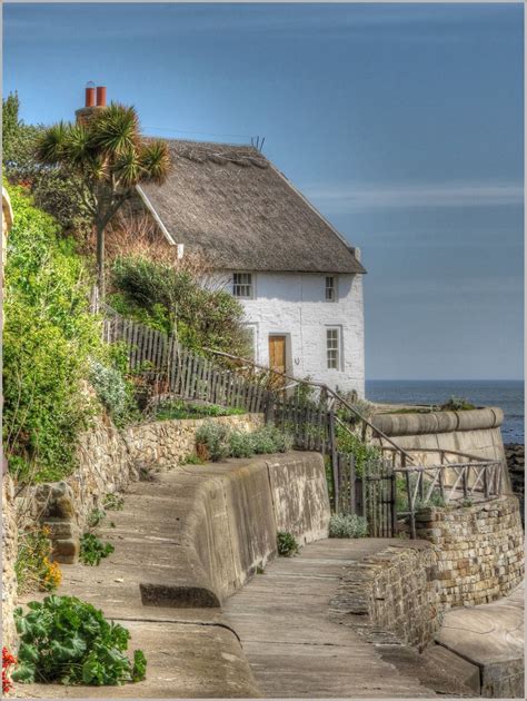 Thatched Cottage, Runswick Bay, North Yorkshire | Thatched cottage, Cottage, Seaside cottage