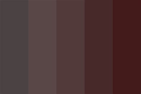 Grey to Brown Color Palette