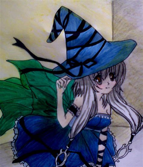 cute anime witch by Madhurupa on DeviantArt