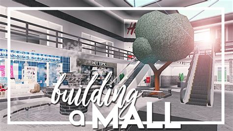 Welcome to Bloxburg: BUILDING A MALL | Finishing the First Floor | Part 4 - YouTube