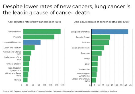 Lung Cancer Rates in the United States | LCFA