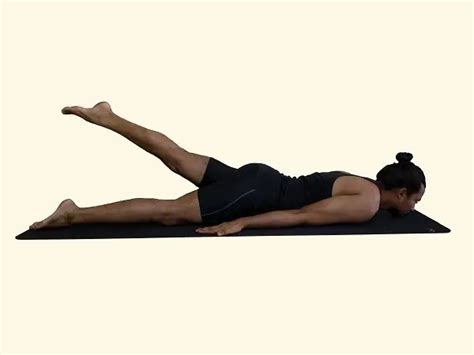 Ardha Shalabhasana - Half Locust Pose | Prana Yoga