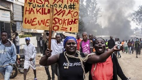 Two Kenyans die in protests over cost-of-living and tax increases