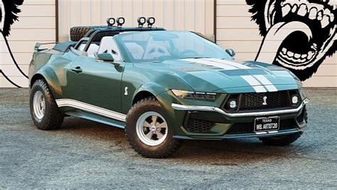 S650 Ford Mustang Gets a Thomas Crown Affair Shelby Off-Road CGI ...