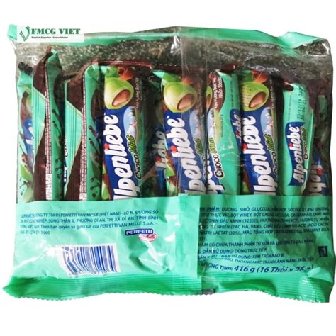 Alpenliebe Chewy Candy Bag 512g Chocolate Mint Flavor Wholesale Exporter » FMCG Viet