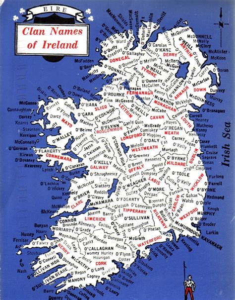 The World in Postcards - Sabine's Blog: Clan Names of Ireland