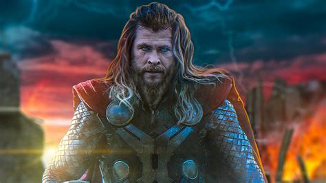 Thor In Avengers Endgame New Wallpaper,HD Superheroes Wallpapers,4k Wallpapers,Images ...