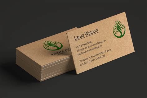 Eco-Friendly business cards 250 QTY – Spectrum Sustainable Printing Solutions Online Store