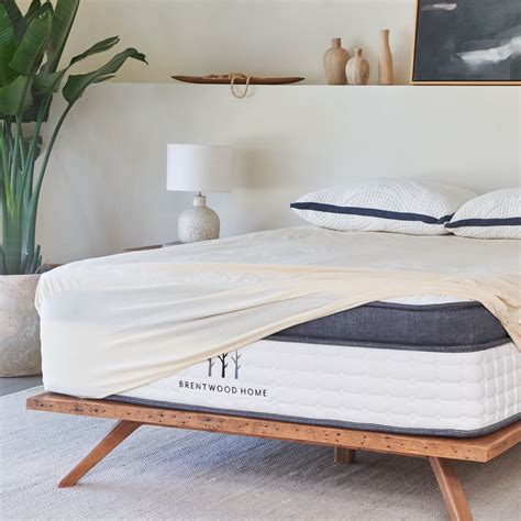 Waterproof Mattress Protector With Organic Materials | Brentwood Home