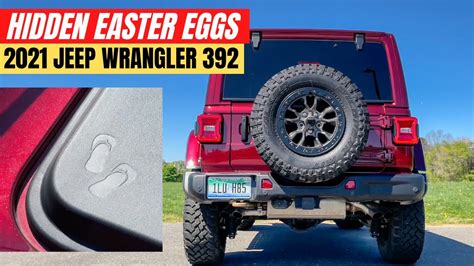 Jeep Wrangler Easter Egg Locations