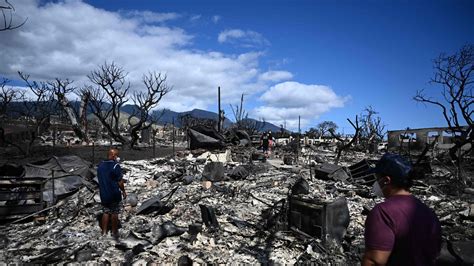 Pain, anger as Hawaii fire death toll climbs to 93 | The Australian