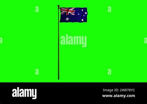 australia Animation Flag Animation Green Screen Animation australia ...