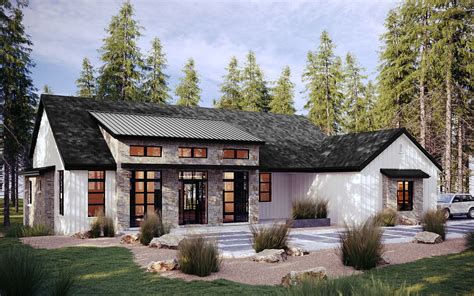 Modern Farmhouse Custom home — Stone Aspen Signature Builders | Castle Rock Custom Home Builder ...