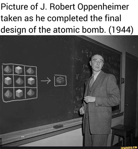 Picture of J. Robert Oppenheimer taken as he completed the final design of the atomic bomb ...