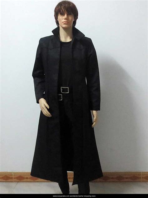 Keanu Reeves Matrix Cosplay Neo Trench Coat