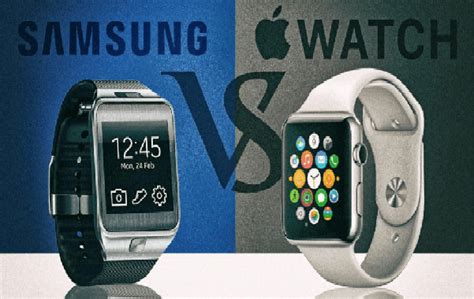 What is the difference between Samsung gear Smart watch vs Apple watch