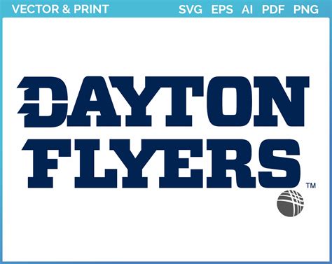 Dayton Flyers - Wordmark Logo (2014) - College Sports Vector SVG Logo in 5 formats