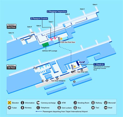 Guide for facilities in Taipei Songshan Airport [International ...