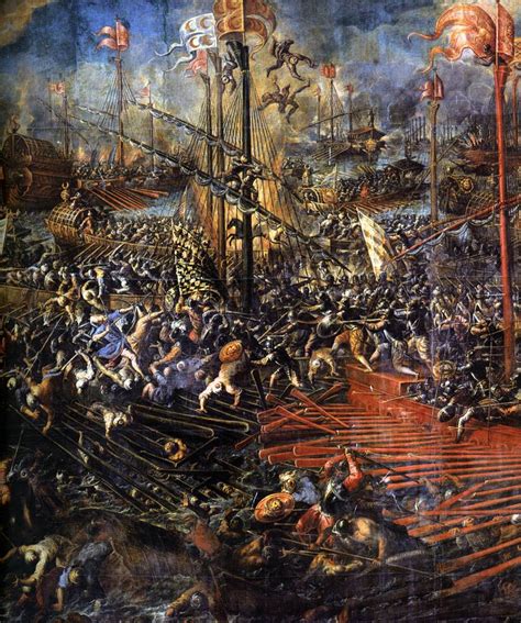 Art Collector: 57 Paintings of The Naval Battle of Lepanto, 1571 ...