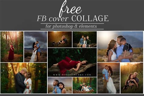 Free Facebook Cover Photo Template for Photoshop- Morgan Burks | Facebook cover photo template ...