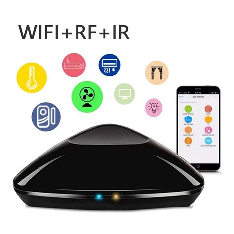 WiFi Smart Home Hub IR RF All In One Automation Learning Universal ...