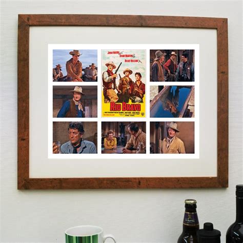 Rio Bravo - John Wayne Movie - Scene'it Poster inc Free Delivery ...