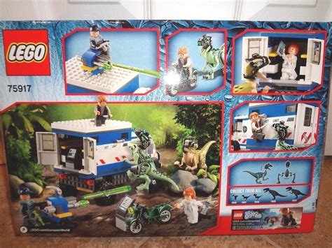 Lego Jurassic World Raptor Rampage 75917 New Sealed (Jurassic Park ...