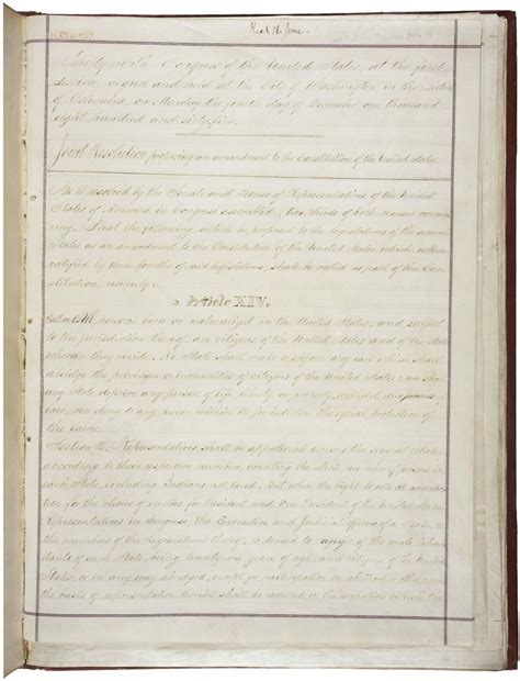 The Ratification of the Fourteenth Amendment | Origins