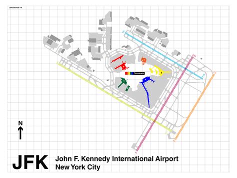 Jfk Airport Subway Map - Draw A Topographic Map