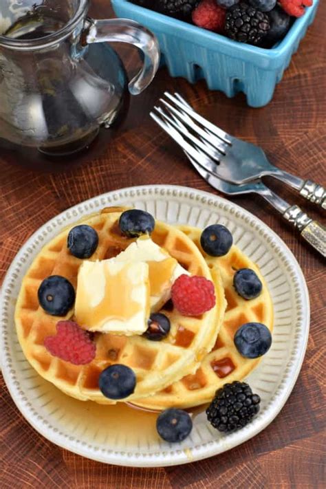 How To Make Waffle Mix For Your Waffle Maker: The Simplest, Easiest Recipe - Re-Inspired Kitchen