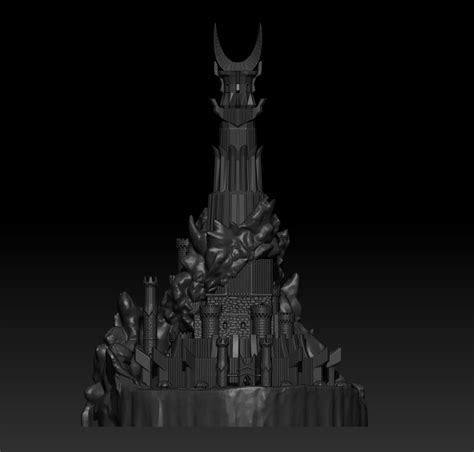 STL file Barad-dûr The eye of Sauron・3D print model to download・Cults