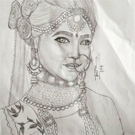 Details 146+ indian bride drawing latest - seven.edu.vn
