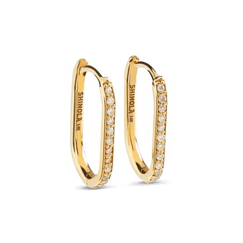 Details 70+ gold oval hoop earrings latest - 3tdesign.edu.vn