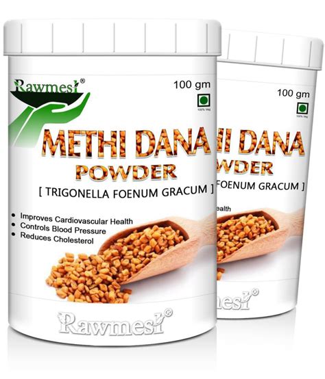 Rawmest 100% Pure Methi Dana Powder For Hair 200gm: Buy Rawmest 100% Pure Methi Dana Powder For ...