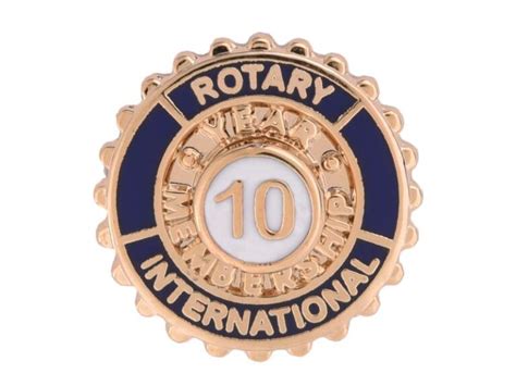 Anniversary Pins – Rotary International by jef.dk