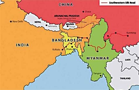 GEOPOLITICS, BANGLADESH-MYANMAR BORDER and EXTERNAL FORCES IN MYANMAR ...