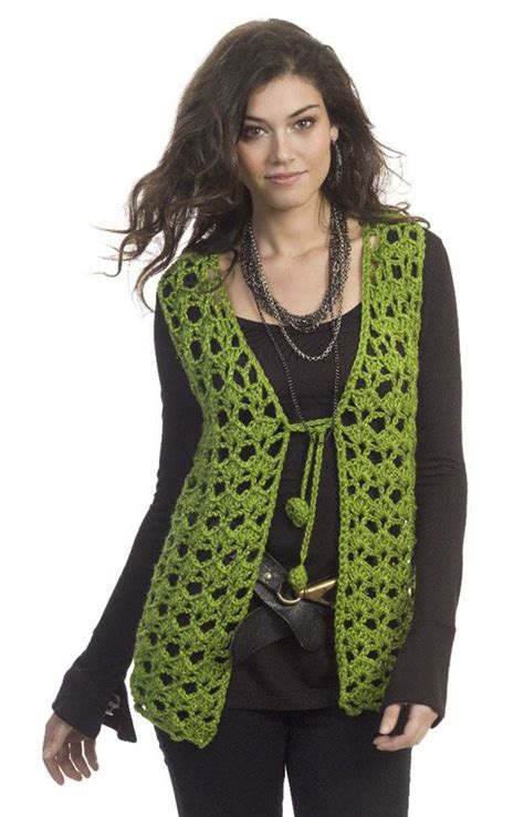 Free Crochet Vest Patterns – Crochet and Knitting Patterns | Crochet vest pattern free, Crochet ...