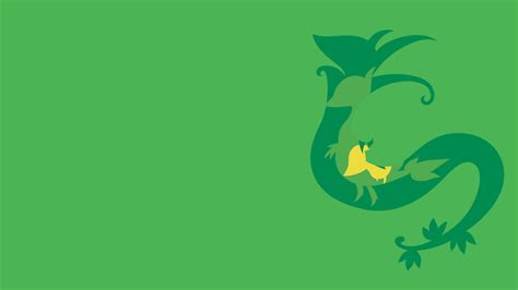 Snivy Evolution Line Minimalist Wallpaper by BrulesCorrupted on DeviantArt