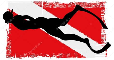 Diver — Stock Vector © scotferdon #59016855