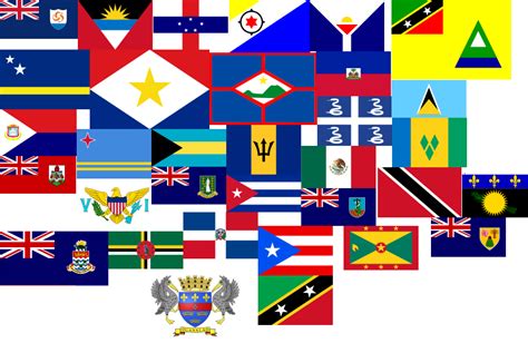 Caribbean Flags Svg