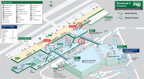 Msp Airport Parking Map