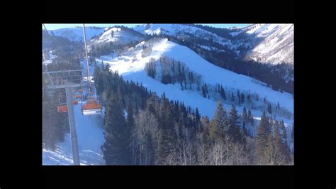 Skiing at Canyons Resort 2015 - YouTube